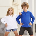 POLO PIQUE NIÑO 65/35 M/L
