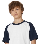 CAMISETA B&C BASE BALL NIÑO