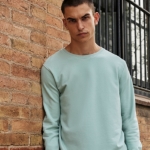 SUDADERA ORGANICA C/REDONDO HOMBRE WU31B