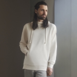 SUDADERA PURE ORGANIC CAPUCHA R209M