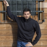 SUDADERA 1/2 CREMALLERA COTTON CROP
