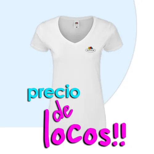 CAMISETA VINTAGE T MUJER PICO LOGO PEQUEÑO