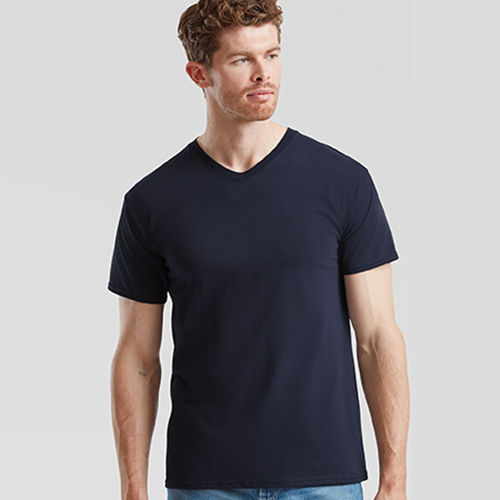 CAMISETA VALUE-WEIGHT HOMBRE PICO