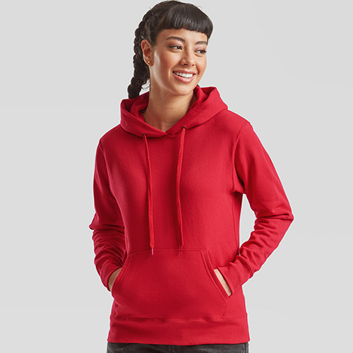 SUDADERA CAPUCHA ENTALLADA MUJER