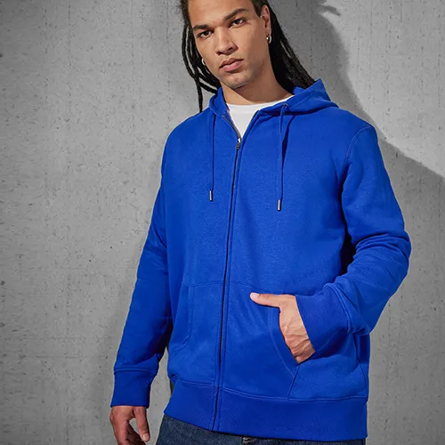 (antes 7203K) - SUDADERA B&C KING ZIPPED HOOD 