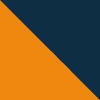 FRENCH NAVY / NEON ORANGE