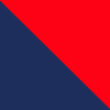 FRENCH NAVY / BRIGHT RED