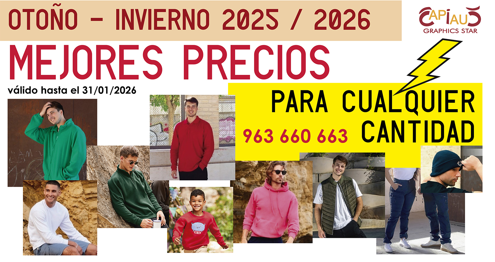PRÓXIMA OFERTA OTOÑO INVIERNO 2025-2026