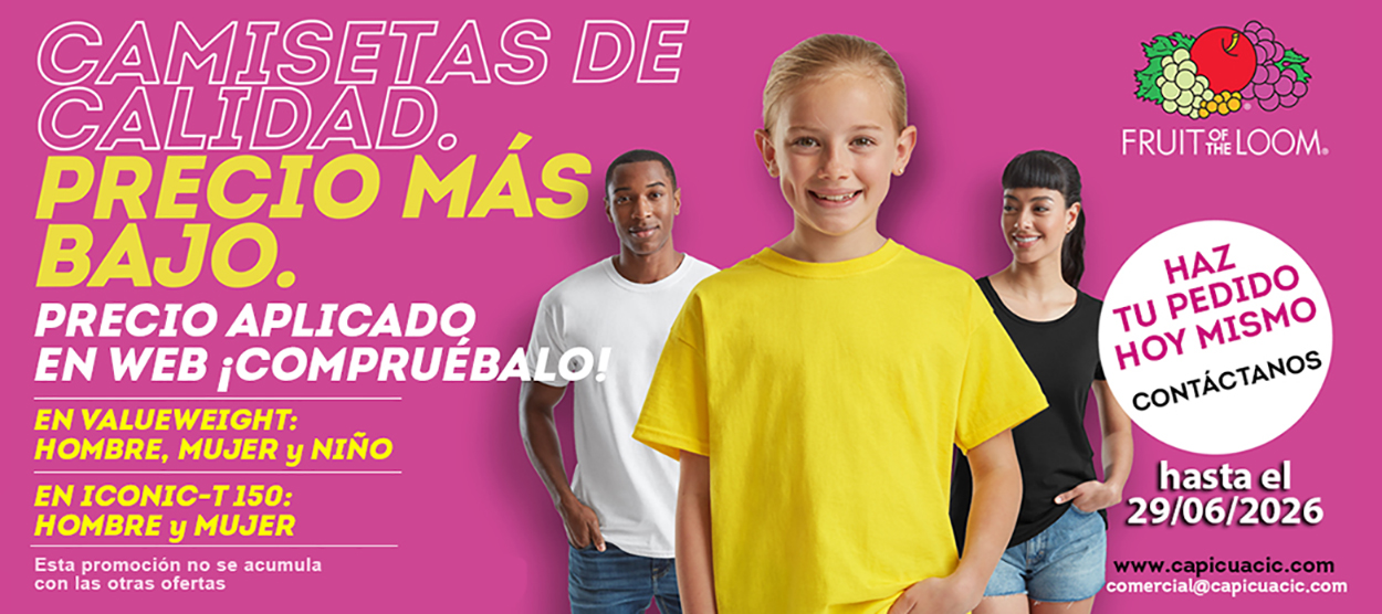 PRECIOS MÃS BAJOS EN CAMISETAS FRUIT OF THE LOOM PRECIOS MÃS BAJOS EN CAMISETAS FRUIT OF THE LOOM